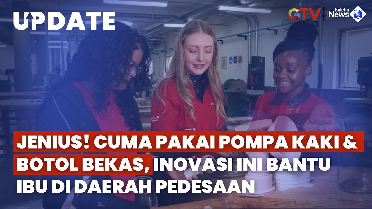 Menang Juara Dunia di Amerika Serikat, Mahasiswa Afrika Selatan Ciptakan Pompa ASI Tanpa Listrik