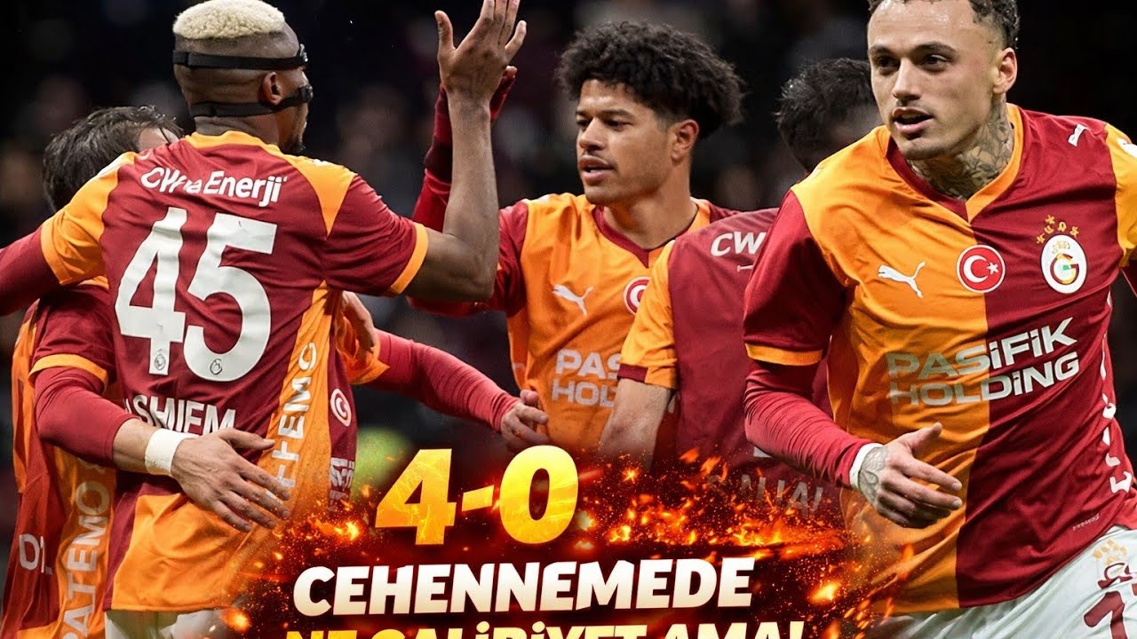 Что происходит? Прогноз счета сбылся! 4-0 ОЧЕВИДНАЯ ПОБЕДА! #keşfet #galatasaray #kesfeteyyiz #ab...