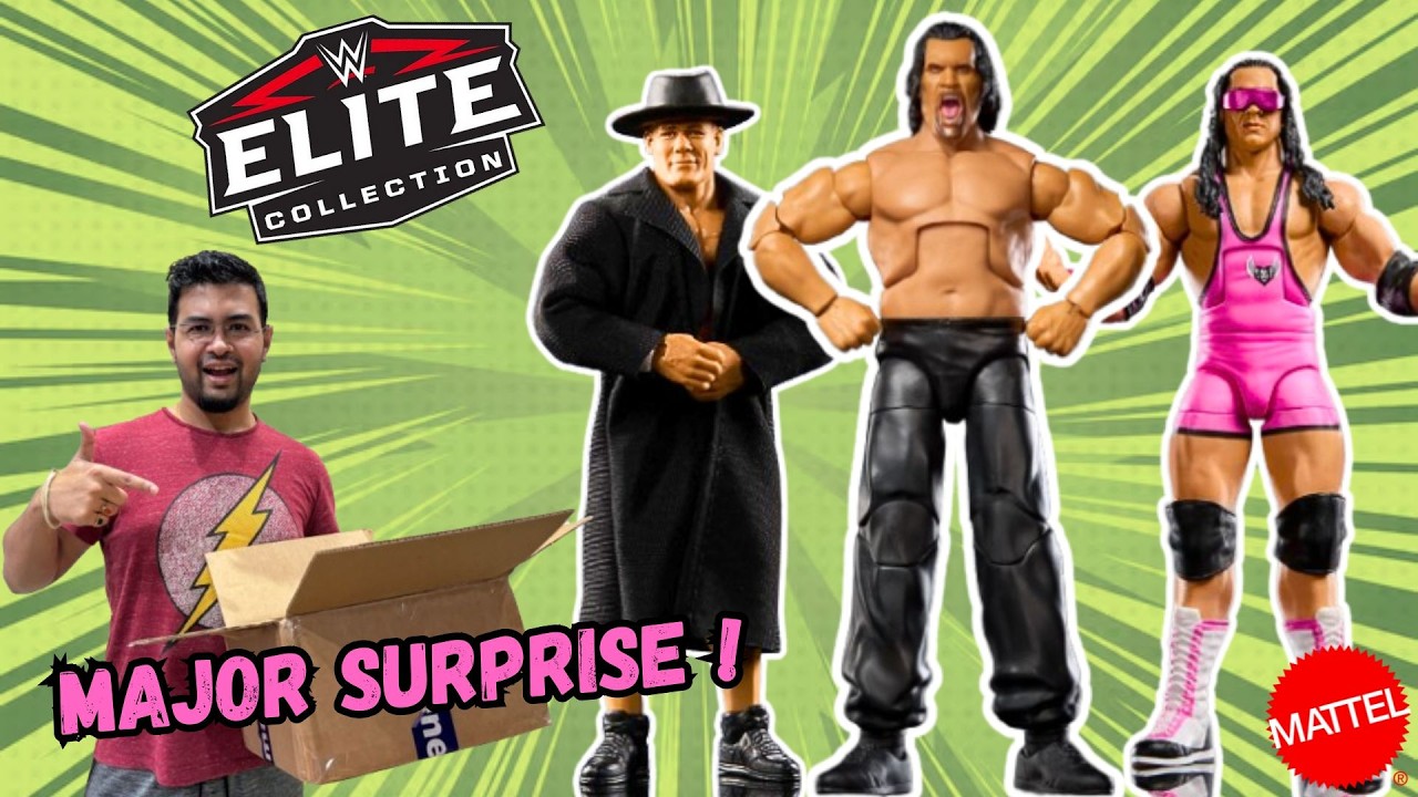 Unboxing new WWE Elite figures... Huge toy haul from Ringside Collectibles