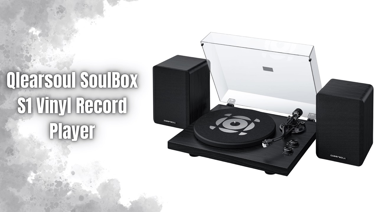 Обзор винилового проигрывателя Qlearsoul SoulBox S1 | Ретро-звук и современные технологии!