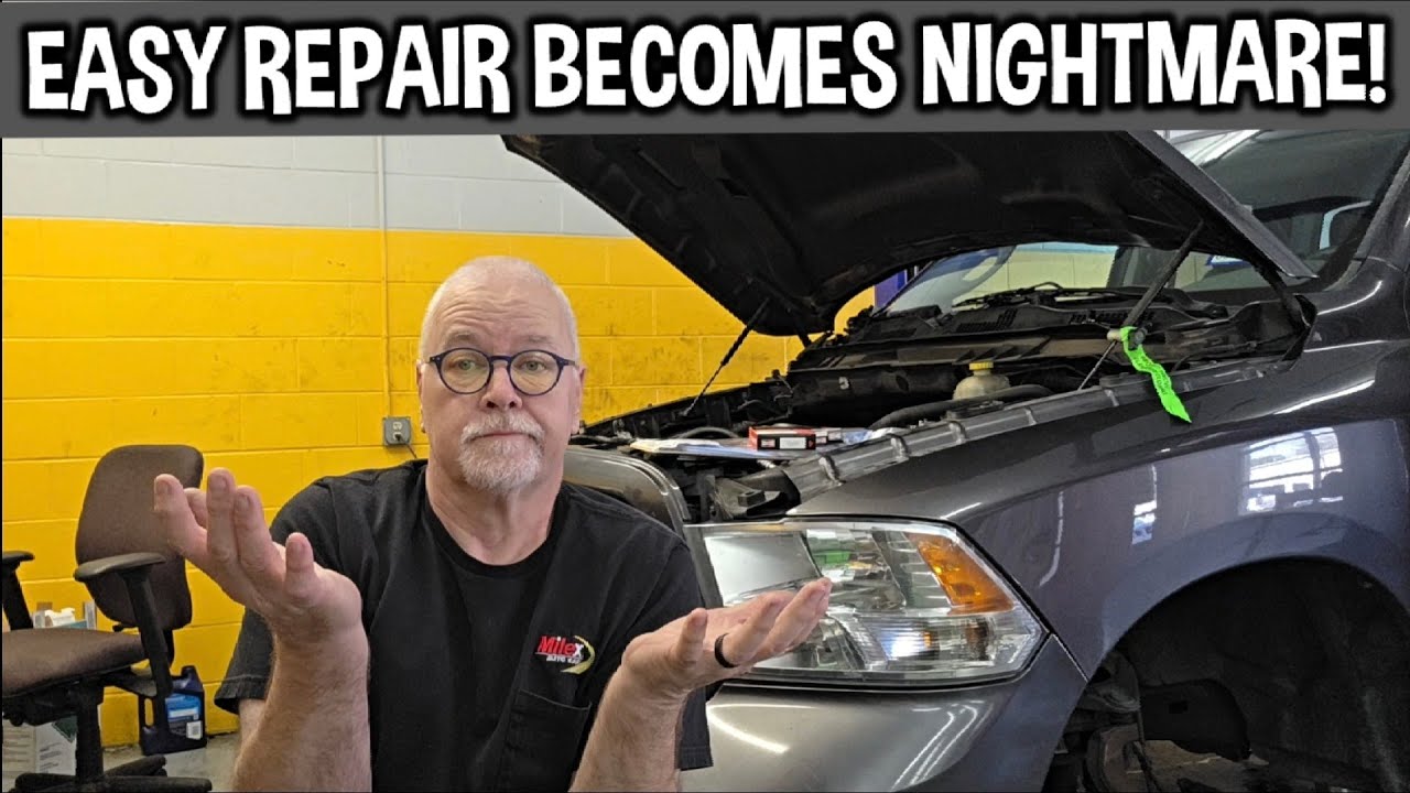 Oil Leak Repair Becomes Major Repair!