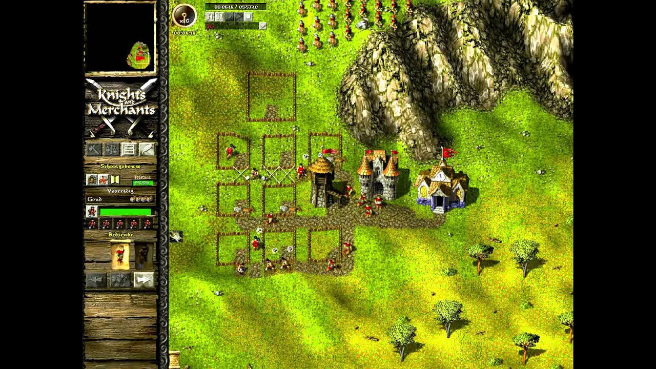 TUTORIAL TSK08 Knights and Merchants - TSK08 start tutorial Kam Remake