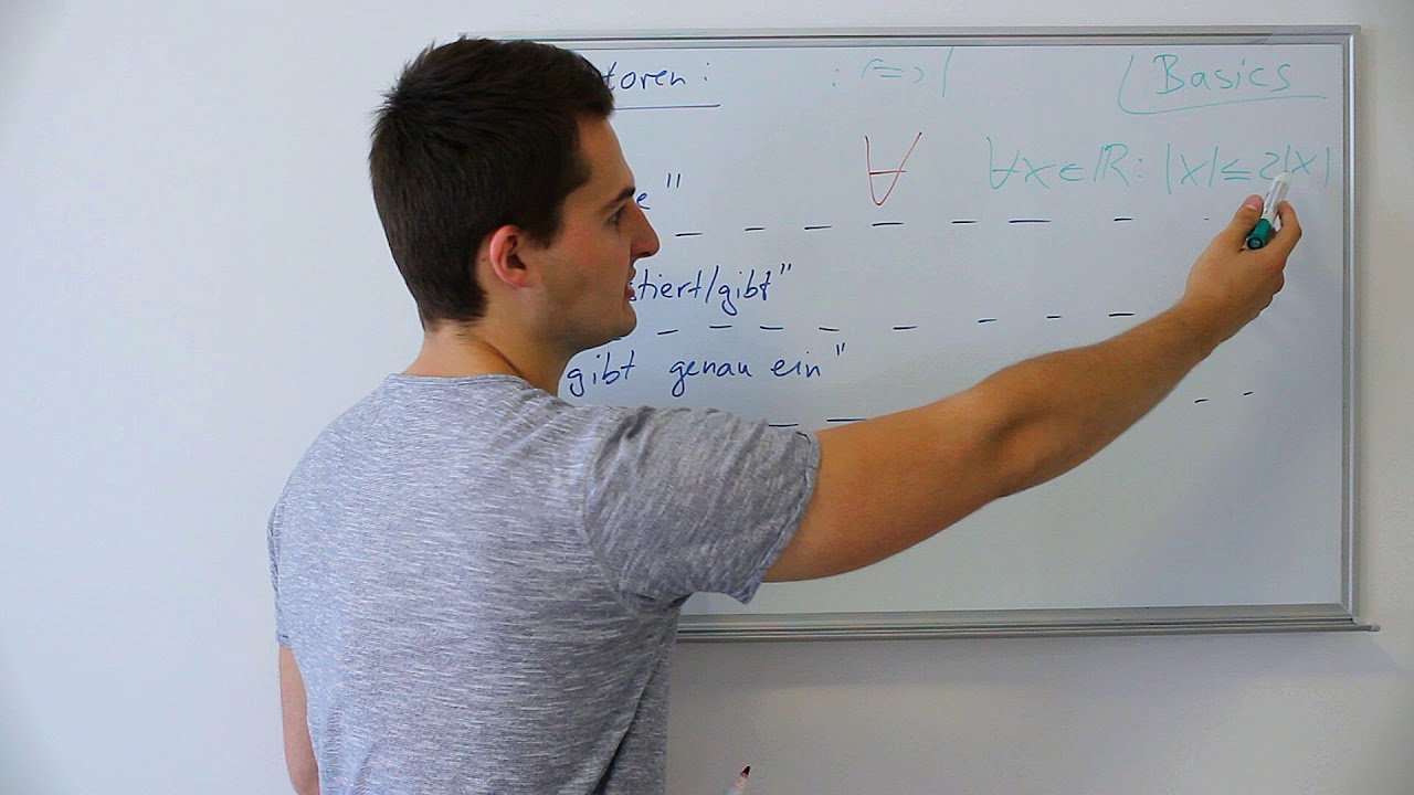 Übersicht über alle Quantoren | Basics
