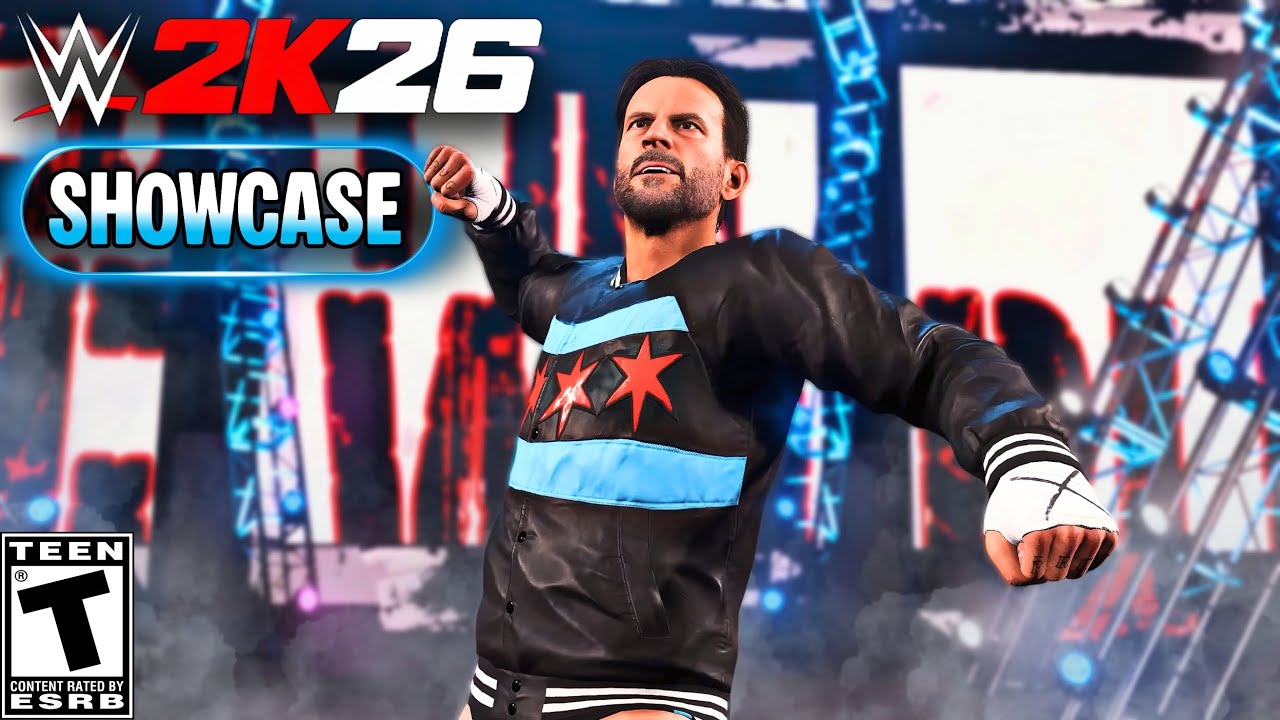 WWE 2K26 Showcase Mode Full Game Xbox Series X No Commentary