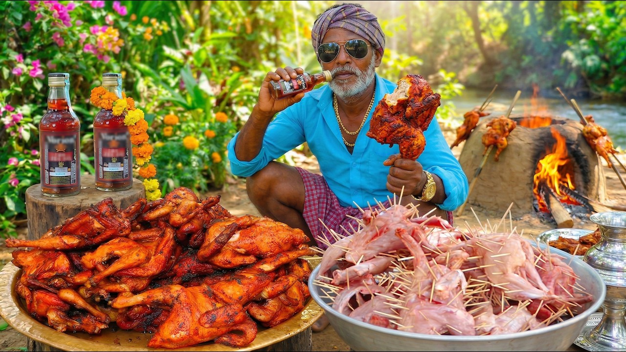 Thailand Stick Chicken Full Fry | Bangkok Cooking | Thai food Cooking in ThugLife Man
