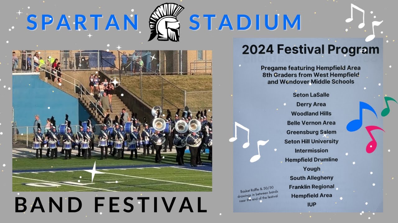 Marching Band Festival 2024 - Hempfield Spartan Stadium