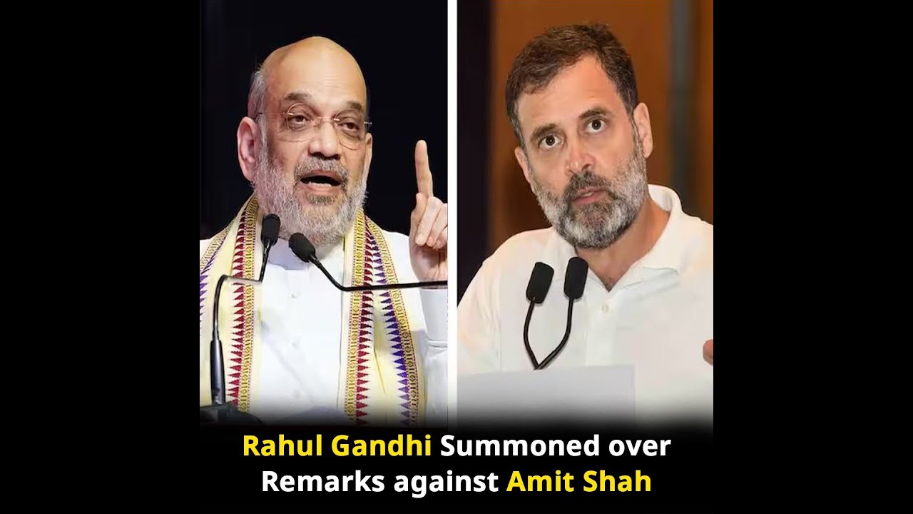2018 Defamation Case: Sultanpur Court Summons Rahul Gandhi over Comments on Amit Shah