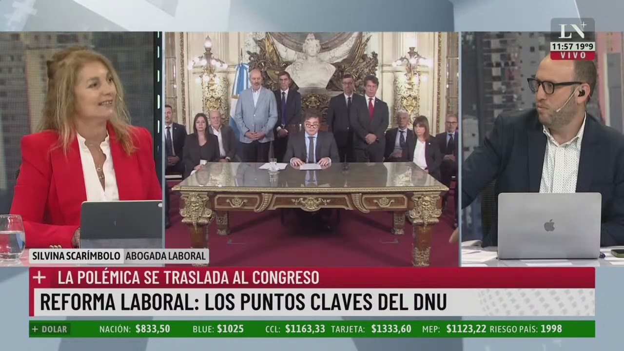 Reforma laboral: los puntos claves del DNU. El análisis de la abogada laboral Silvina Scarímbolo