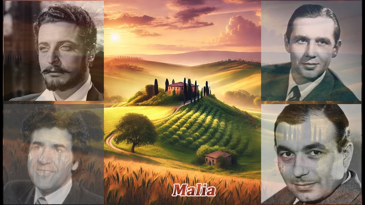 Alfredo Kraus- Cesare Siepi- Franco Bonisolli- Renato Bruson- ‘Malia (Tosti)’