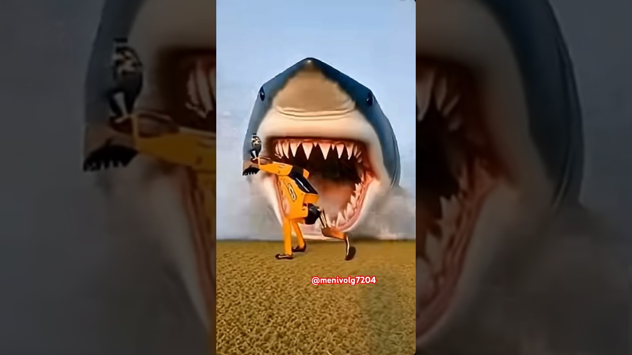 JCB shark 🦈 stunt #menivlog7204 #jcbvideo #jcb #viral #trending #shorts #jcb3dx