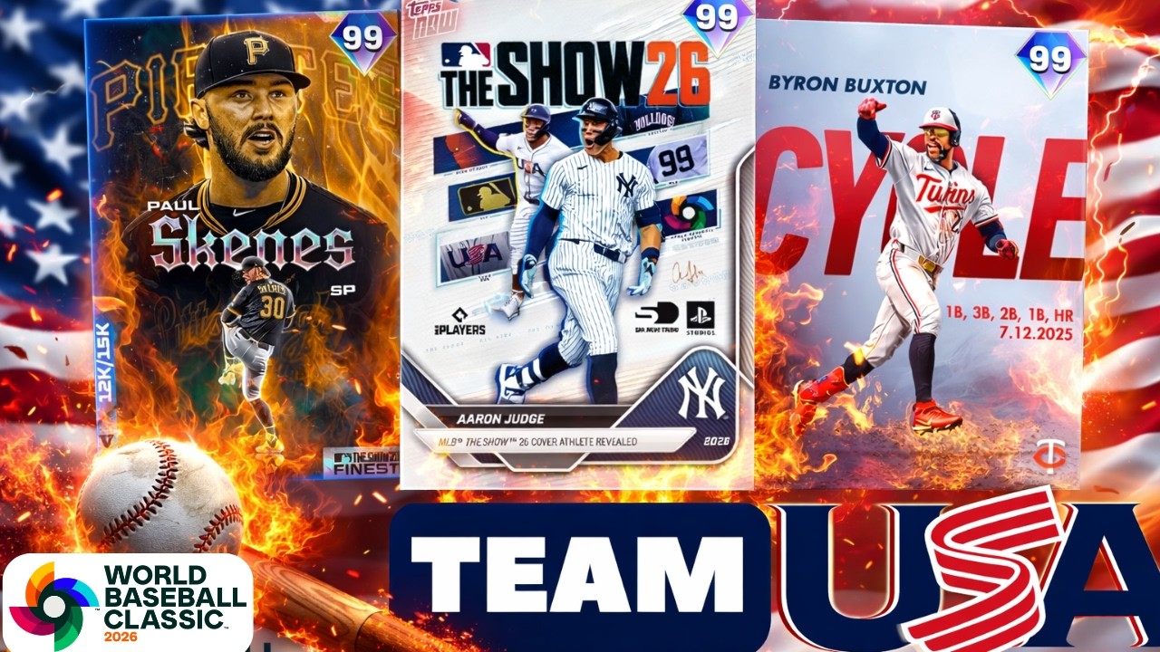 I Used The USA 2026 WBC Roster in MLB The Show 25!