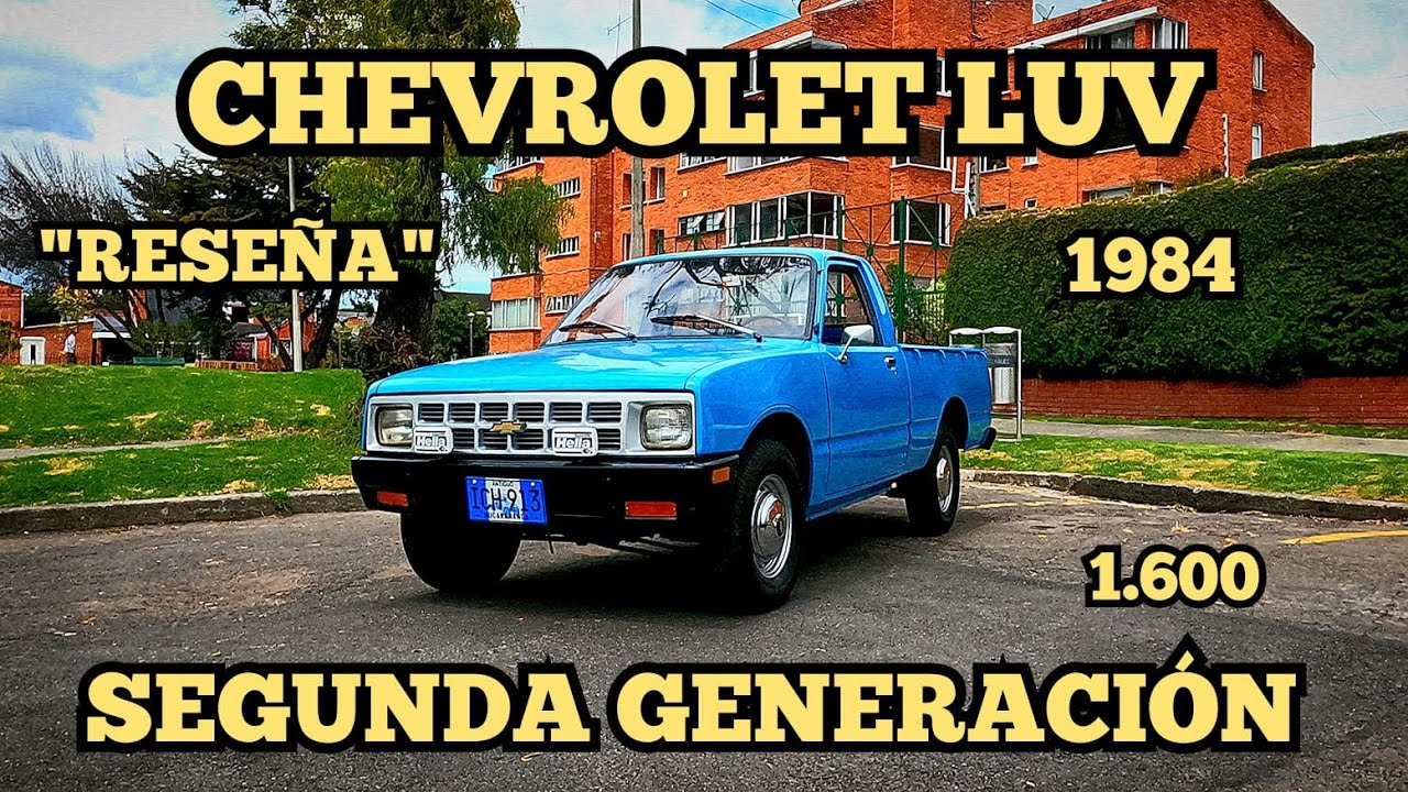 Conociendo a fondo la CHEVROLET LUV 1.6 1984- MOTOR STOCK