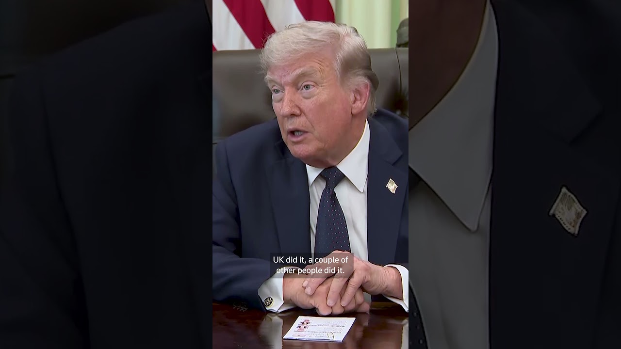Трамп предупреждает Великобританию: отмените налог на технологии или столкнитесь с пошлинами.