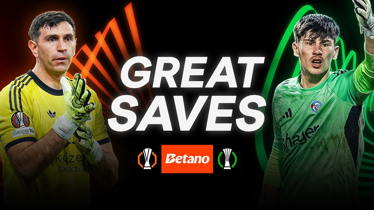 These Saves Shouldn't Be Missed! 😳 | Europa League and Conference League Edition