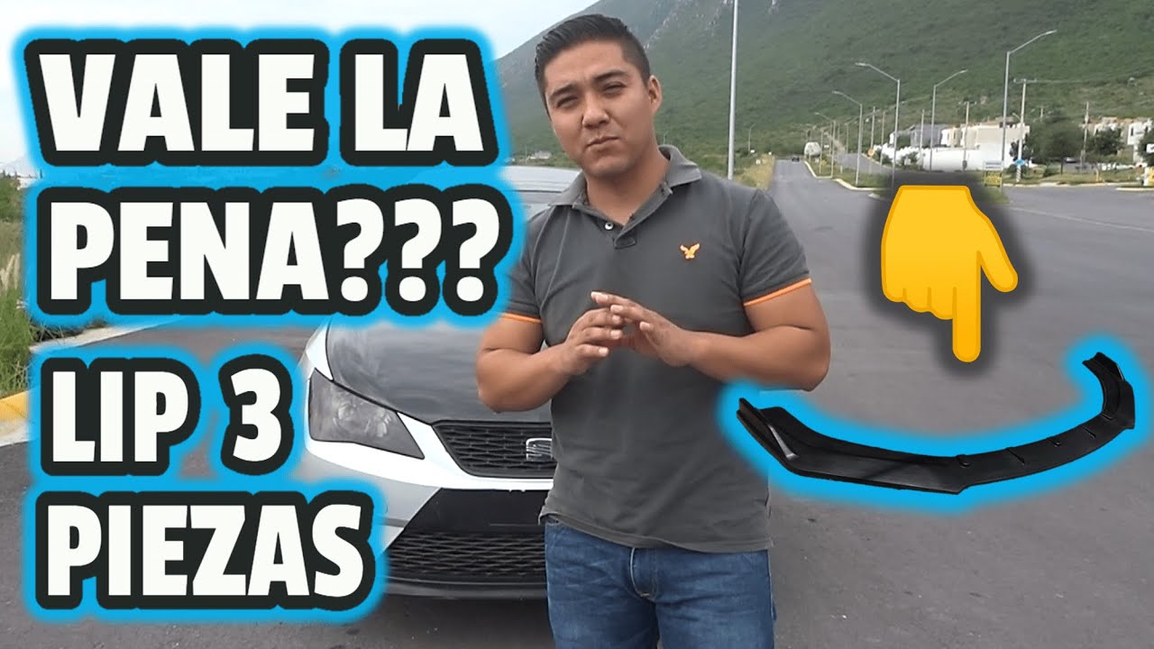 LIP 3 PIEZAS UNIVERSAL, VALE LA PENA? / SEAT IBIZA / INSTALE UN NUEVO LIP AL IBIZA