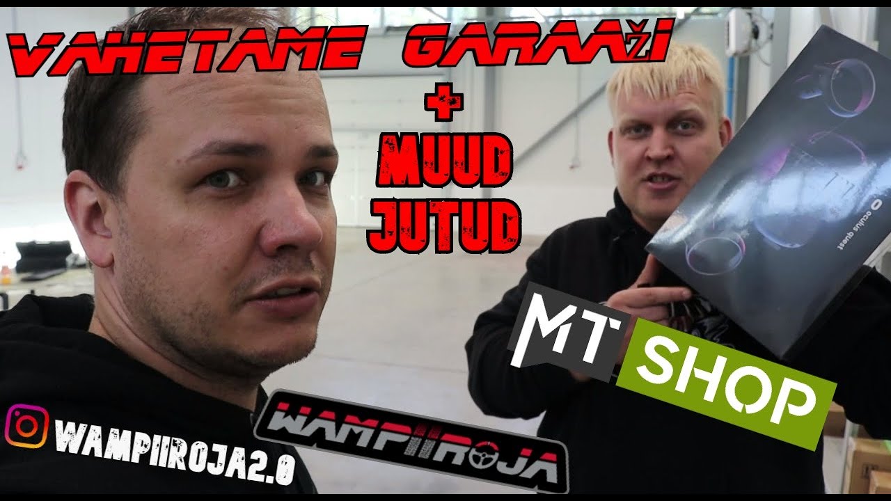 Garaaži vahetus + muud jutud Vlog