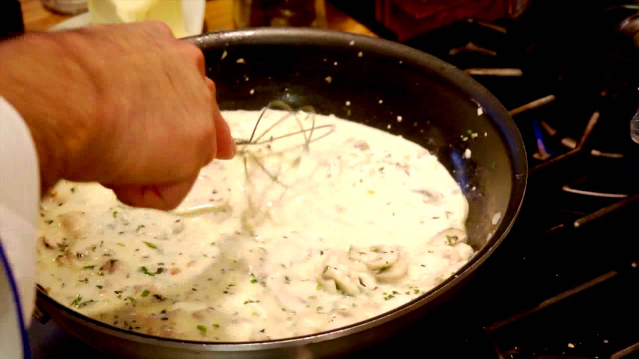 Recipe for Mushroom Mascarpone Sauce With a Taste of Truffle Oil : Delicious & Elegant Recipes
