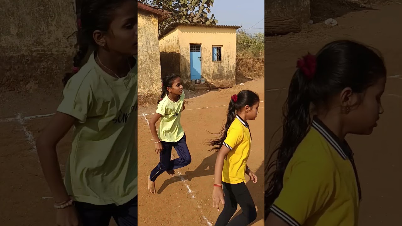 लंगडी स्पर्धा ll langadi spardha ll zp school ll zp student ll आंतरशालेय क्रीडा स्पर्धा ll dhamane