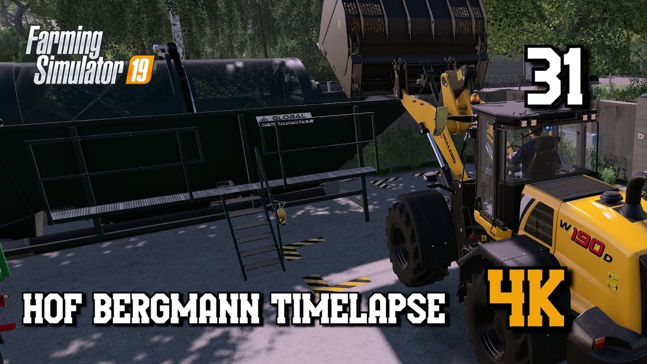 Hof Bergmann EP31 Washing Potatoes. FS19 4K Timelapse