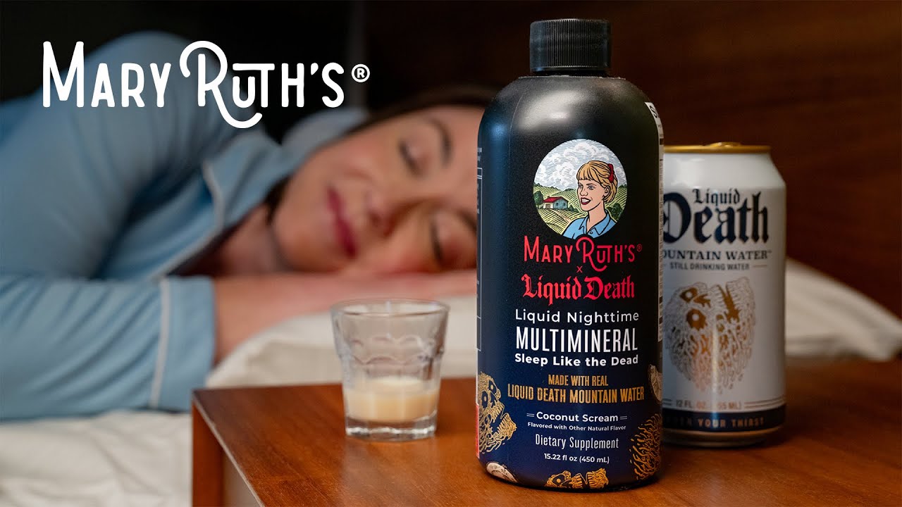 Kill Clowns In Your Dreams with MaryRuth’s Liquid Nighttime Now with Liquid Death