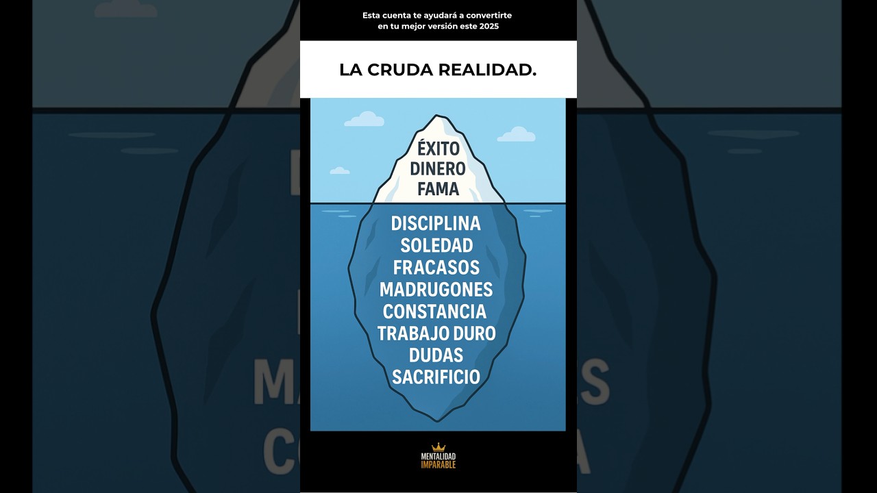Lo que no se ve del &eacute;xito #mentalidadimparable