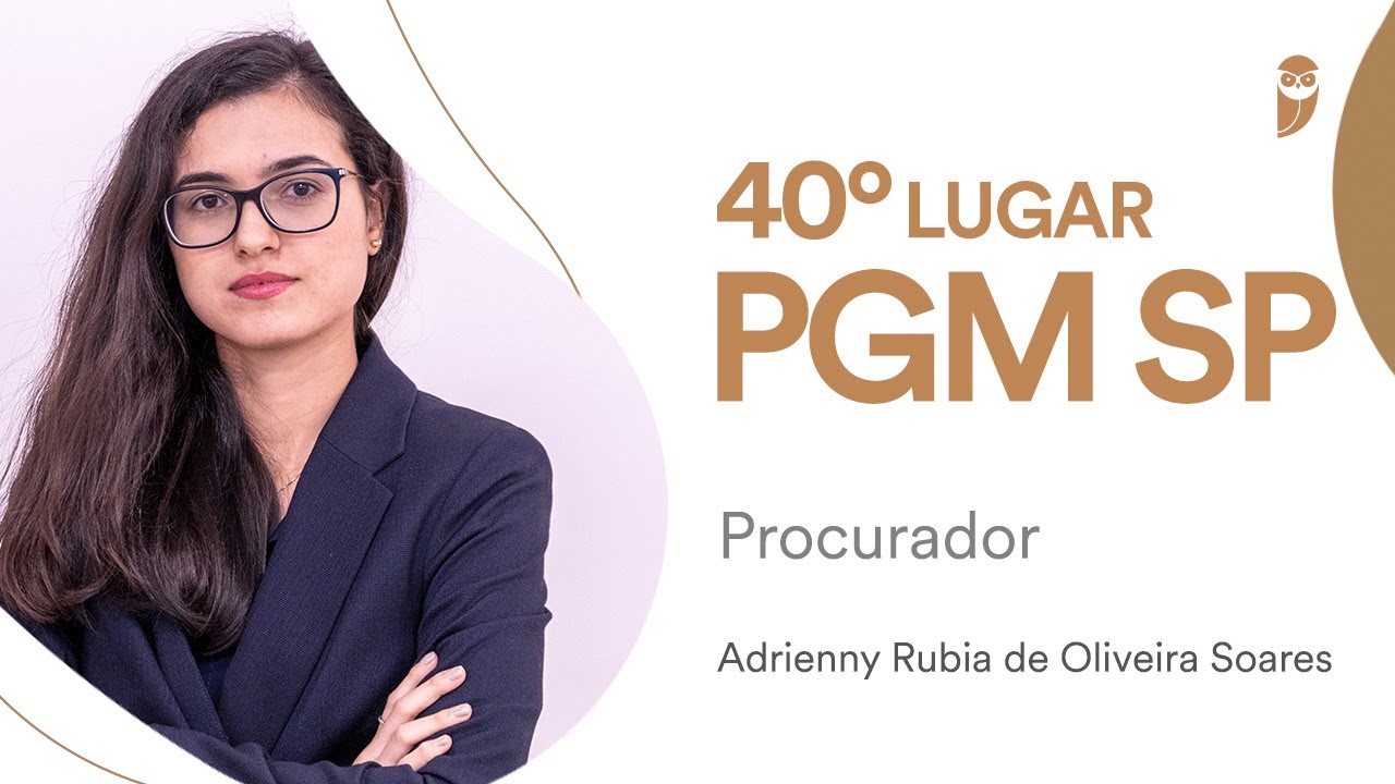 Concurso PGM SP: Conhe&ccedil;a Adrienny Soares, aprovado para o cargo de Procurador