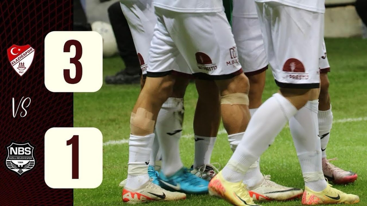 Çimentaş Elazığspor'umuz 3-1 Nazilli Belediyespor