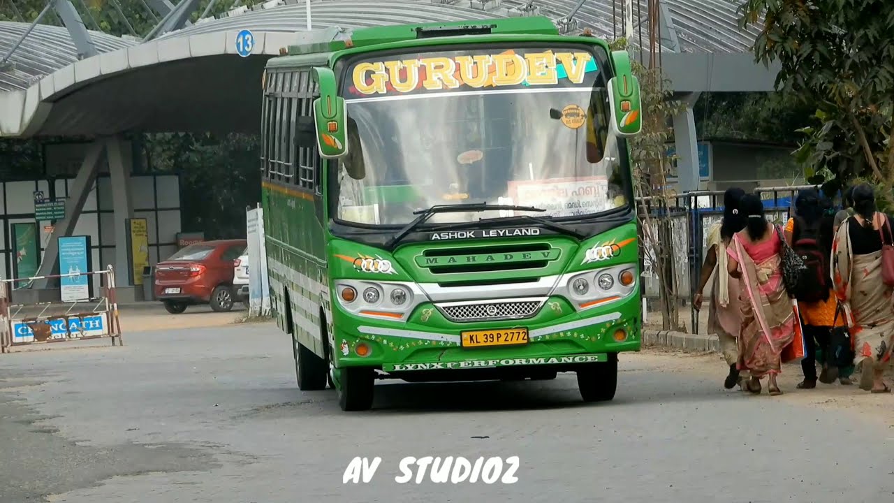 Ernakulam Kochi City Permit Private Buses Departure From Vyttila Mobility Hub
