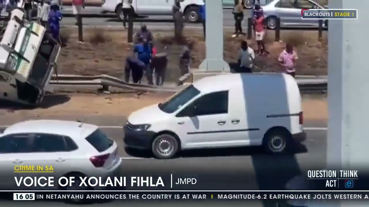 CIT robbery on the N12, South of Joburg