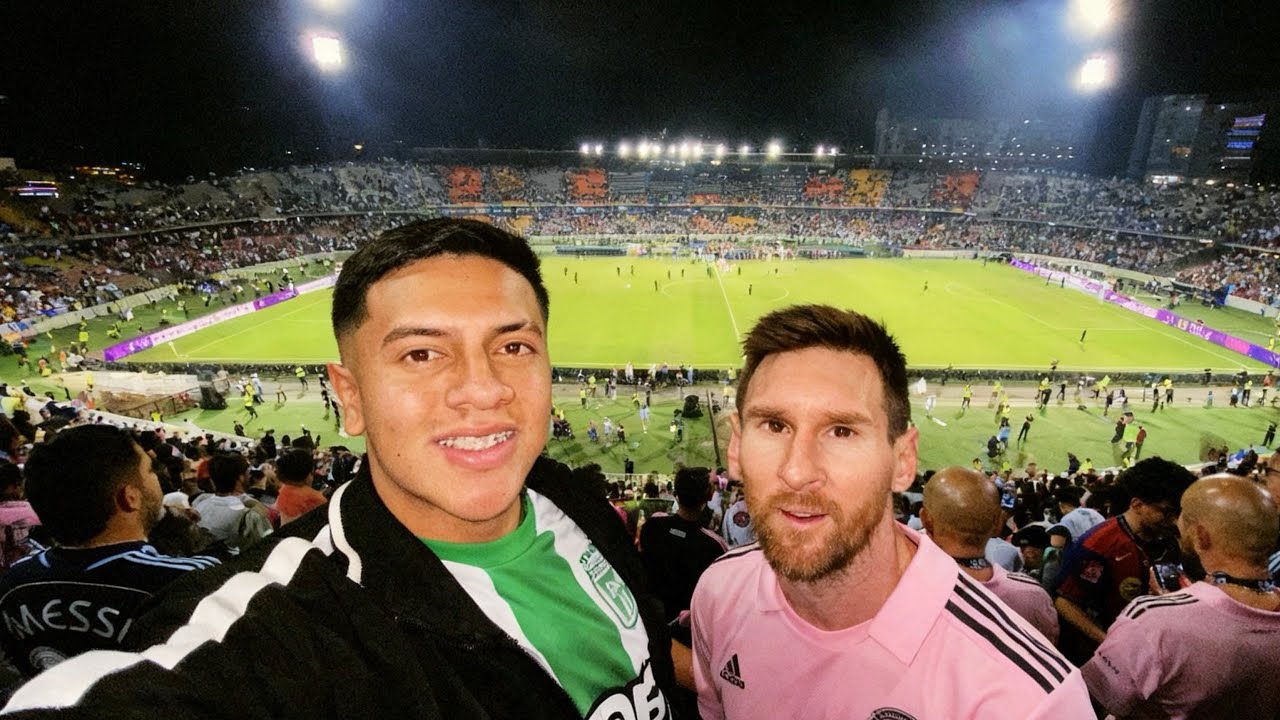 Conozco a MESSI en PERSONA!!! 🐐🇦🇷 - Santi Guancha