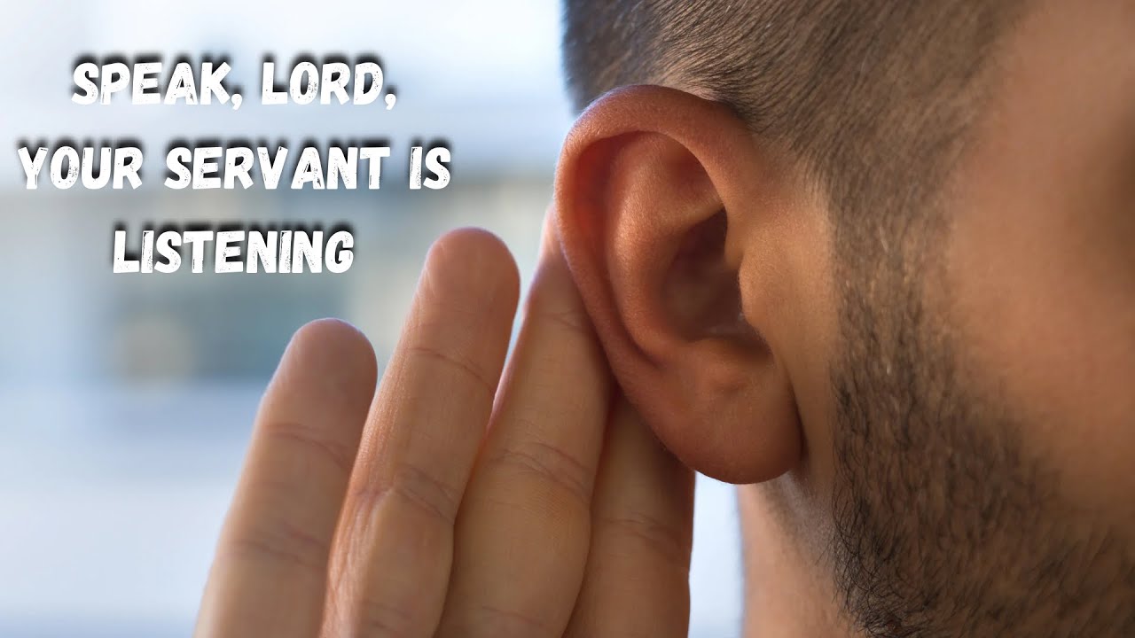 Speak, Lord, Your servant is listening | बोलिए, हे प्रभु, आपका सेवक सुन रहा है। | Ps. Isaac Lal
