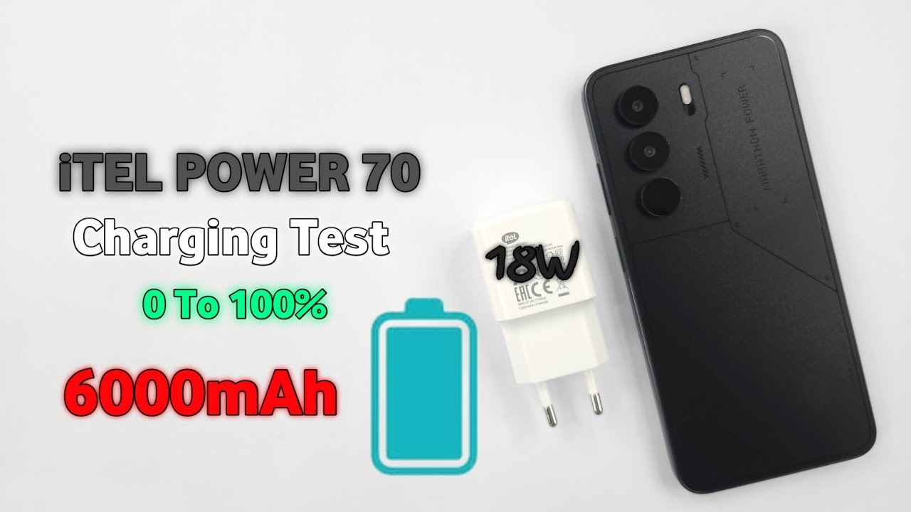 iTel Power 70 - BATTERY CHARGING TEST