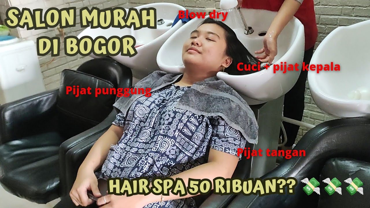 HAIR SPA MURAH DI SALON BOGOR |  SALON JOHN VAN TIEN BOGOR Step hair spa nya seperti apa sih⁉️