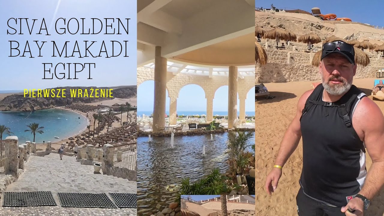 Siva Golden bay Makadi. Pierwsze wrażenia z pobytu. Egipt w lutym. Ferie w lutym