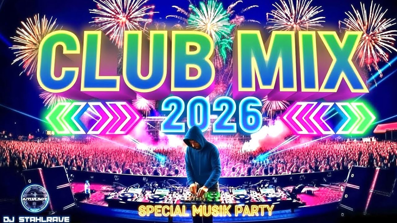 Beste Party Mix 2026 🔥 Nonstop DJ-Musik, Club Mix, Disco Remixe & Party Music 🌍 Megamix