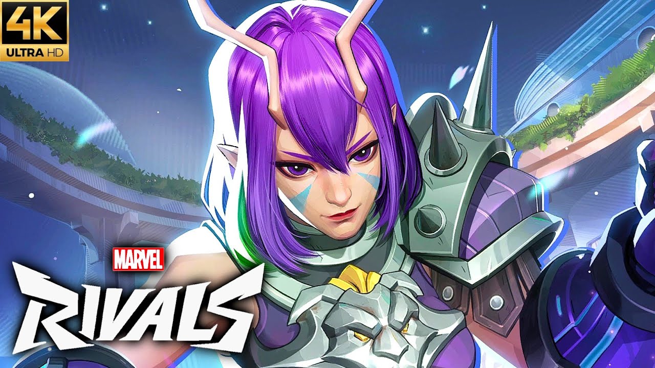 Marvel Rivals - Mantis (Galactic Gladiator Skin) Full Game Gameplay (4K 60FPS)