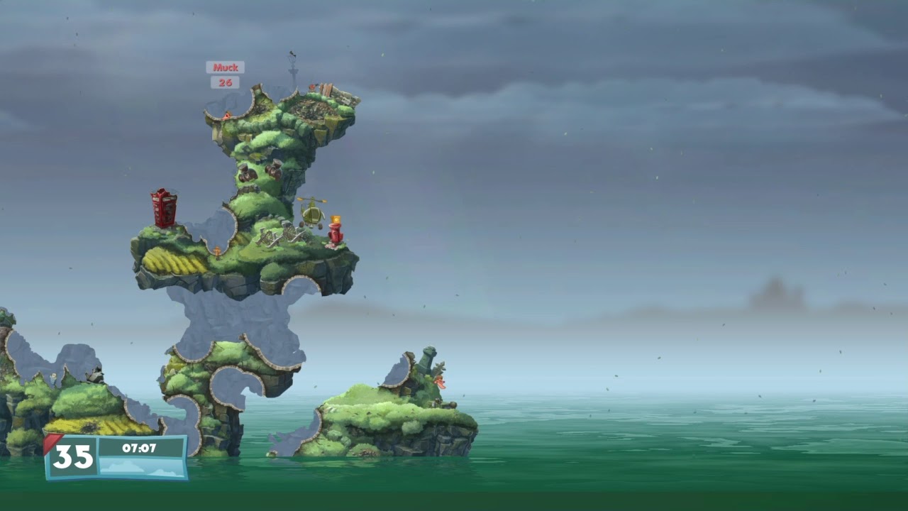 WORMS WMD: Chip Chopper Disaster (I CANT STAND THIS DAMN LEVEL!)