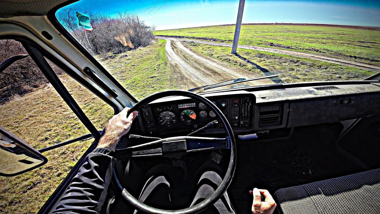 1991 MAN 10.150 Truck | POV - Driving & Unloading 4K HDR
