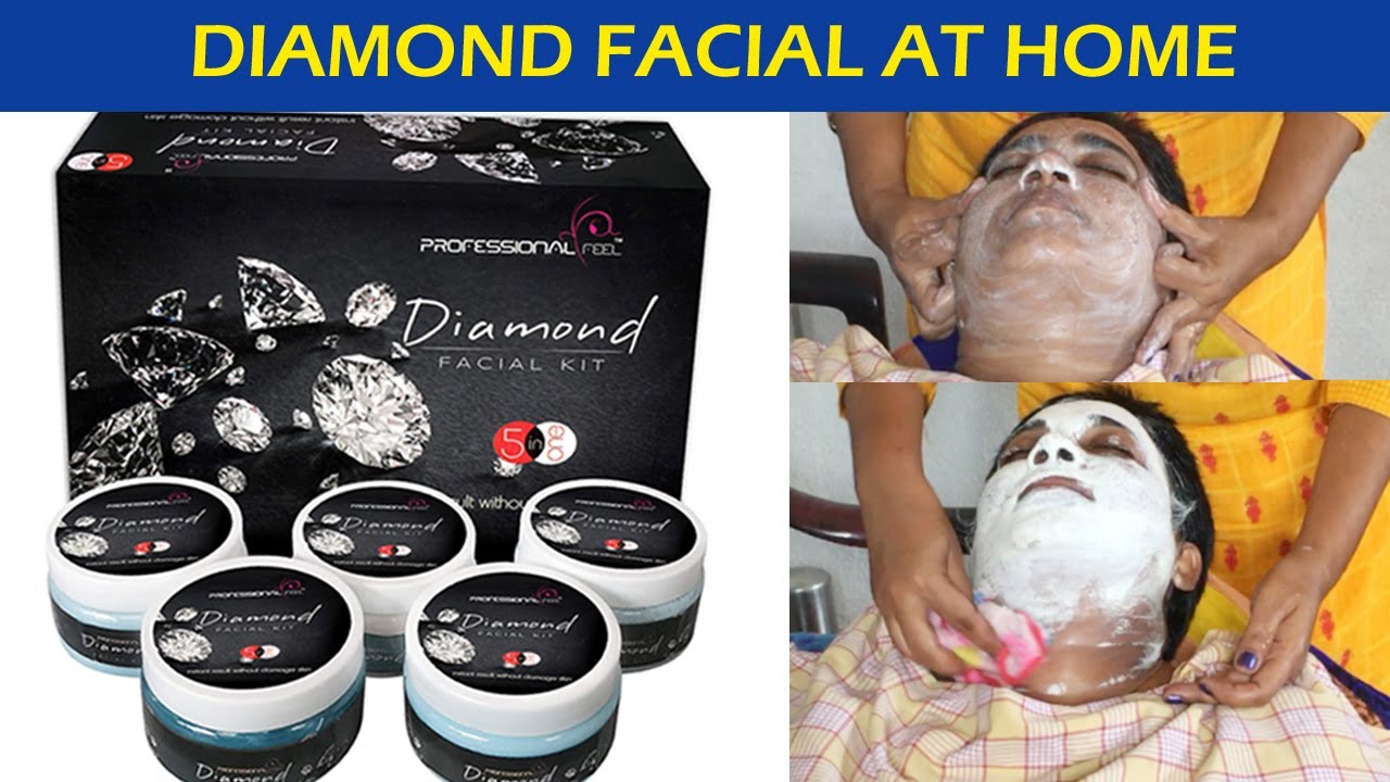 Diamond Facial at home step by step for beginners | Fashiontrends