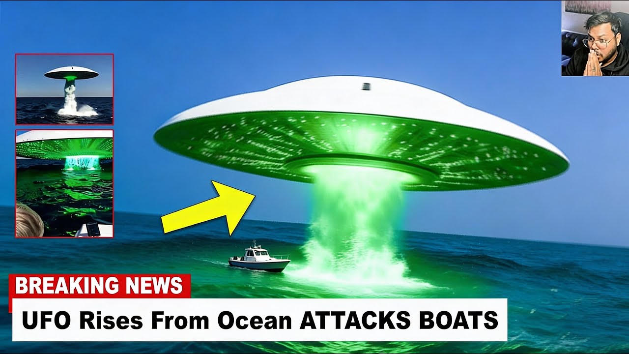 MASSIVE UFO Emerges From Ocean‼️😨 UFO Sightings Footages
