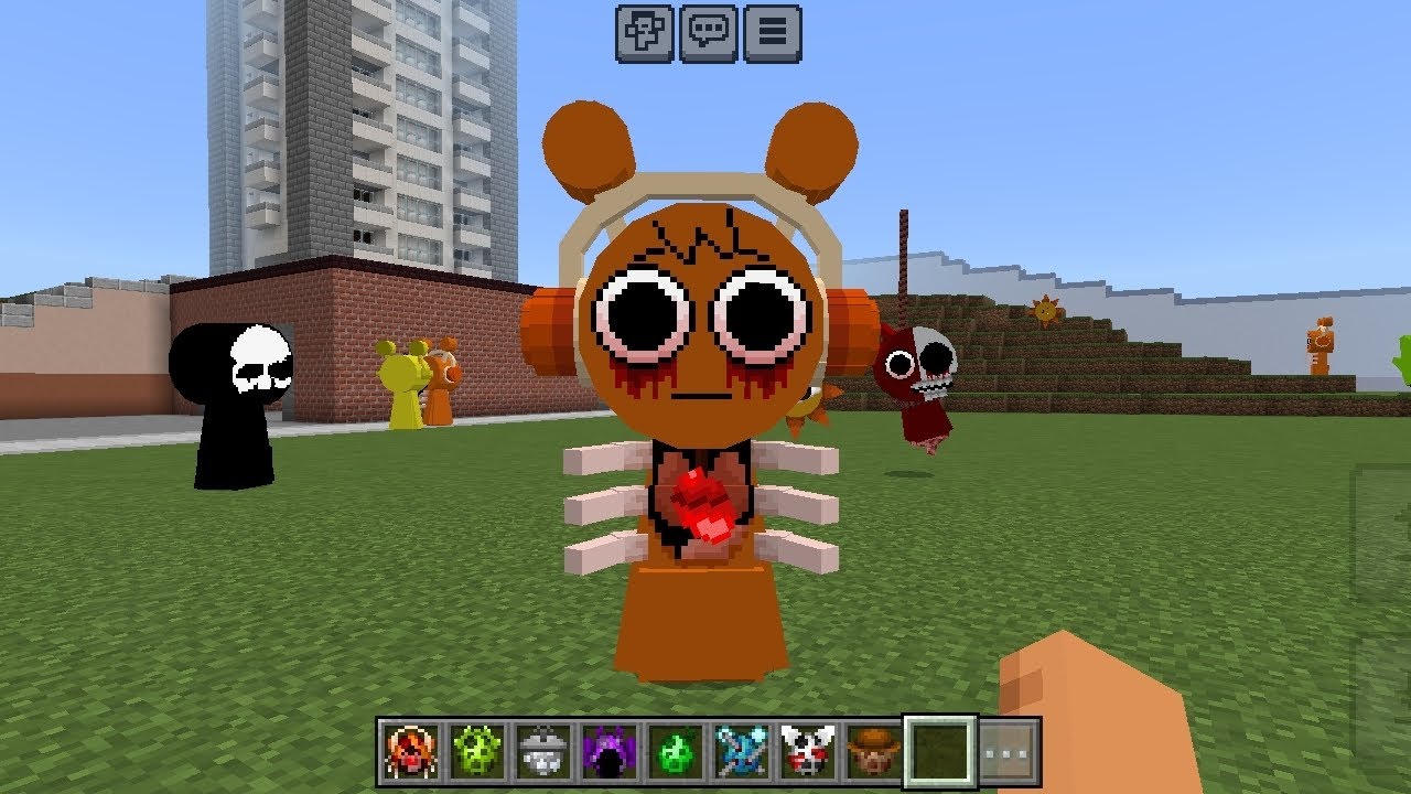 Incredibox​ Sprunki​ Oren​ Phase​ 2​ ADDON​ In Minecraft​ PE​ MOD