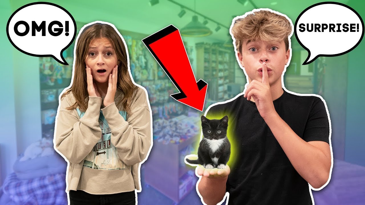 Surprising My Best Friend w/ A NEW PET **SHE CRIED**😭🐱 | Gavin Magnus