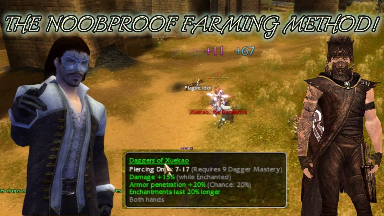 Ep.7 - The Noobproof Method for Green Drops in Guild Wars 1! *Xuekao's Daggers*