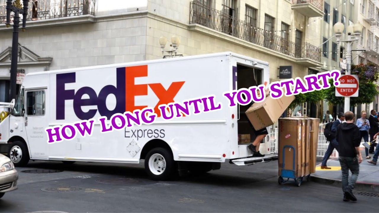 Водитель FedEx (сколько времени занимает прием на работу?)