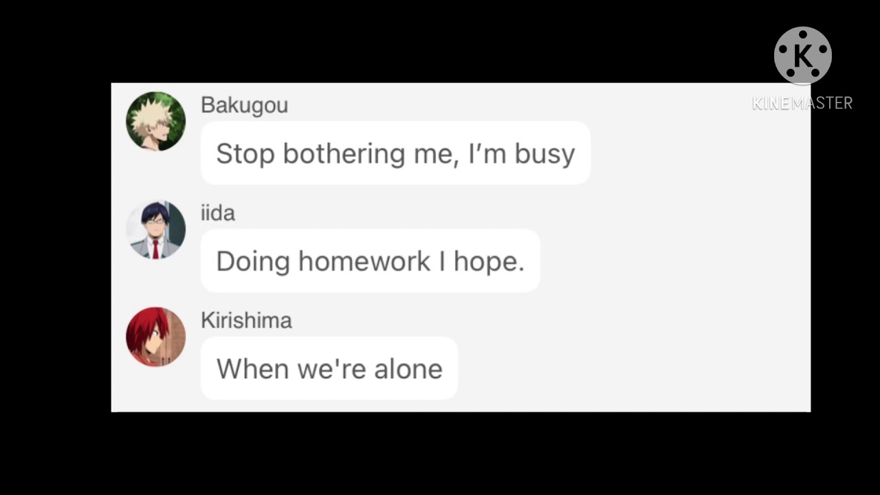 Line without a hook - Kiribaku lyric prank