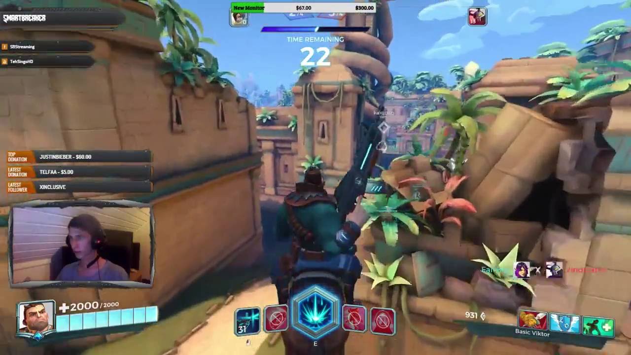 Paladins Beta Gameplay - VIKTOR 234k DMG + 49 killstreak