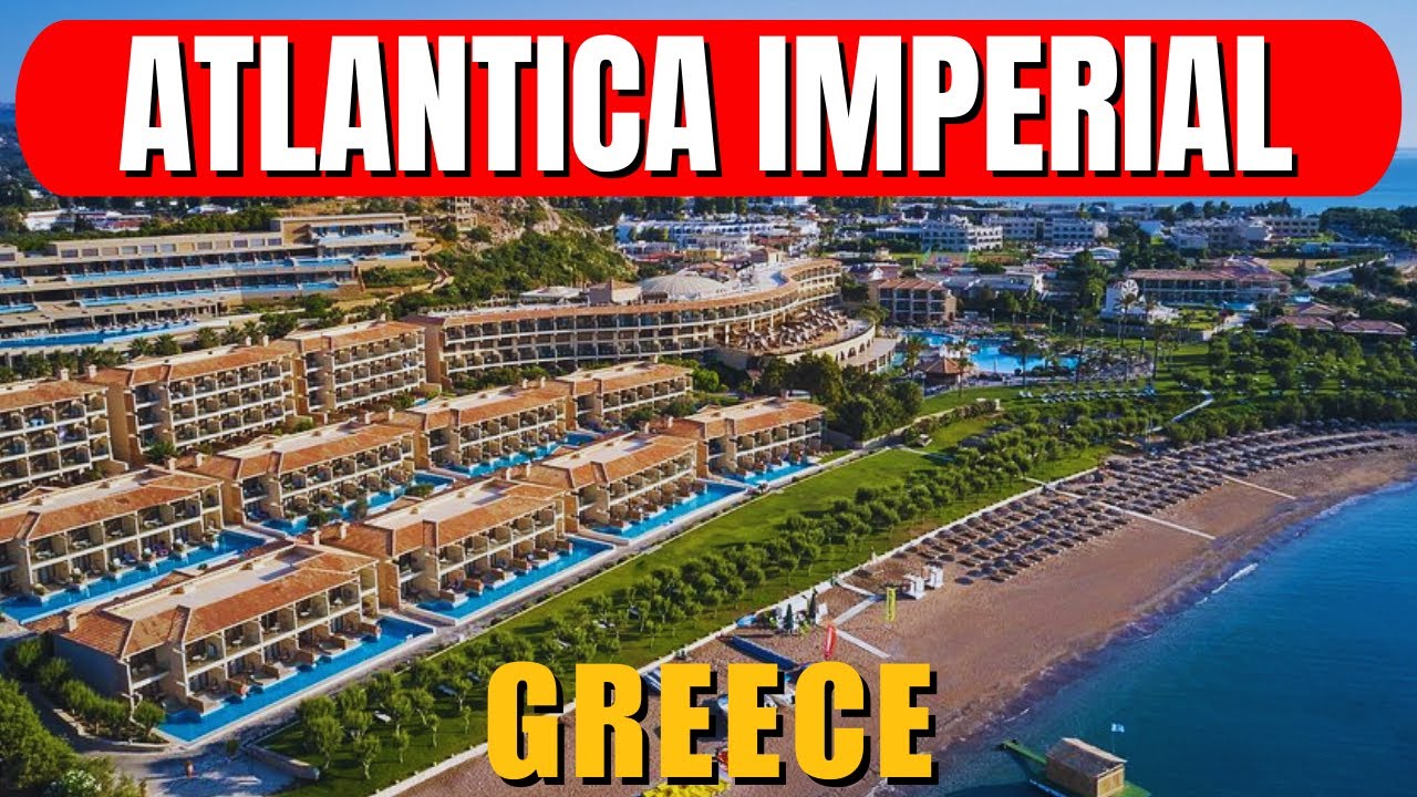 Обзор Atlantica Imperial Resort Rhodes — роскошный пляжный отель в Греции