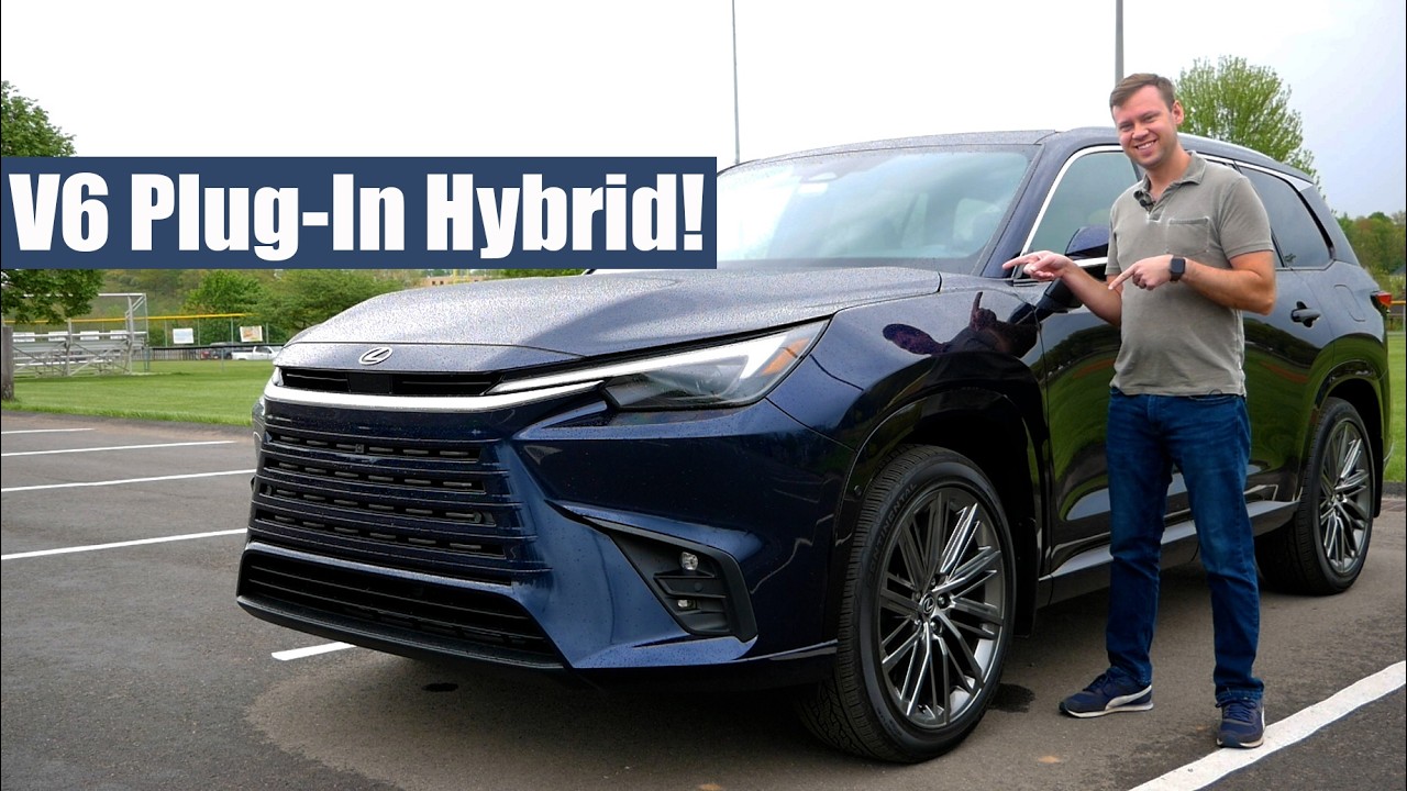 Обзор: Lexus TX 550h+ 2024 года — лучший ли это подключаемый гибридный V6 TX?