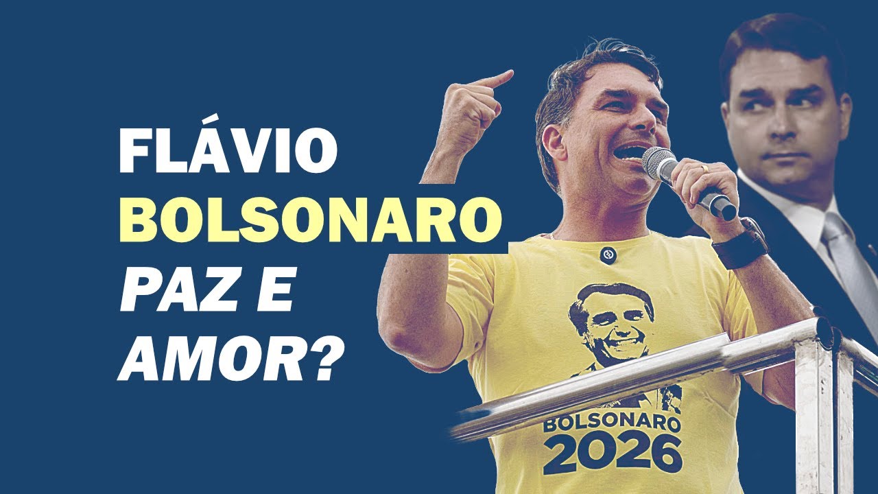 “NEM FLÁVIO BOLSONARO ACREDITA NA SUA VERSÃO DE ‘MODERADO’” | Cortes 247