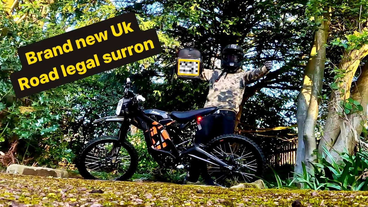 Uk road legal surron first ride!